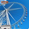 88m Ferris Wheel Rides For Sale