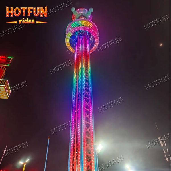 Drop Room Ride Drop Tower Rides – High-Thrill Vertical Free-Fall Attraction