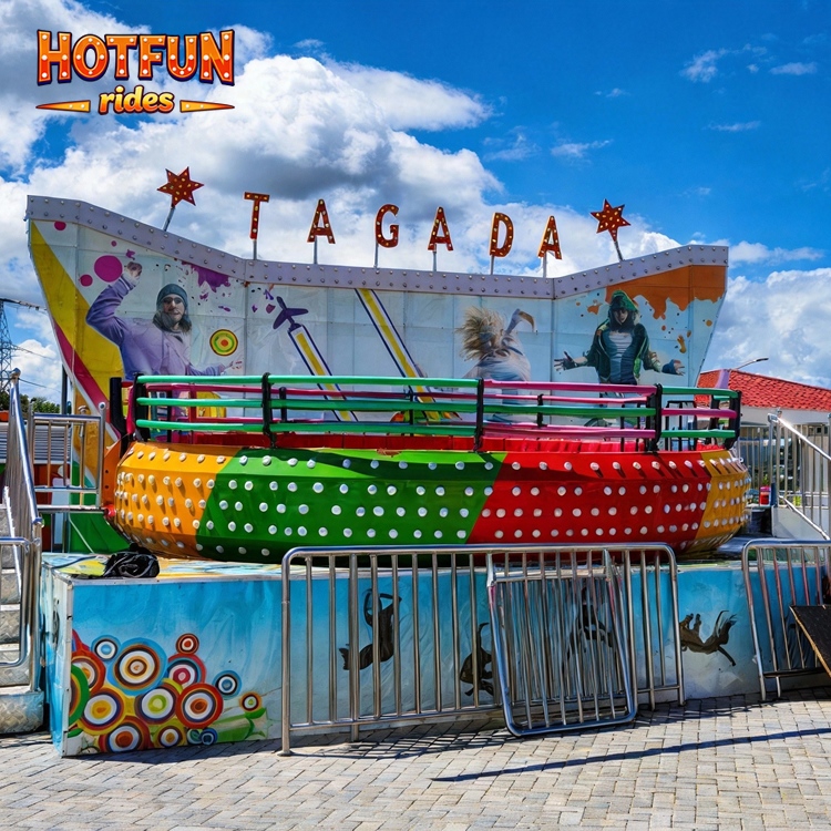 Tagada Rides – High-Energy Interactive Spinning Attraction