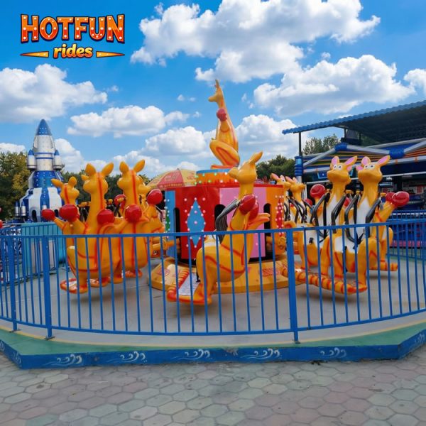 Kid Riding Kangaroo Kangaroo Jump Rides for Sale – Family Bouncing Ride