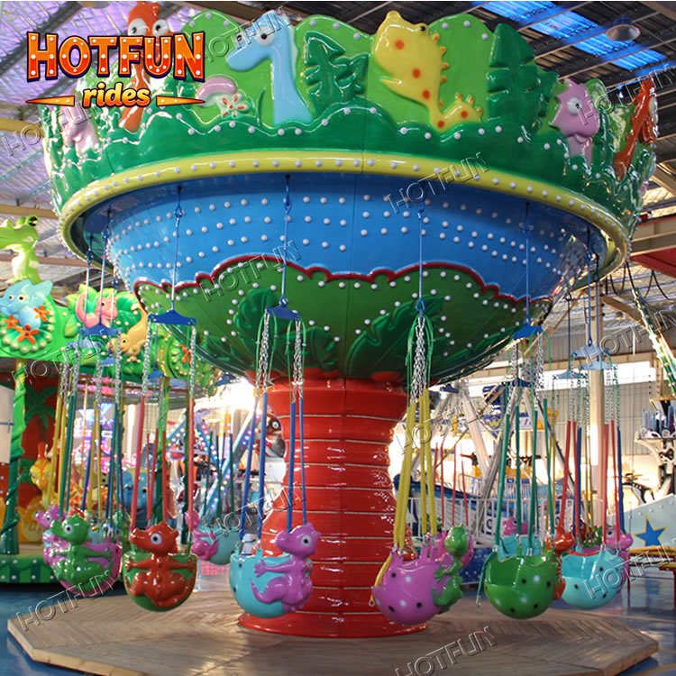 Dinosaur-themed Flying Chair Rides for sale